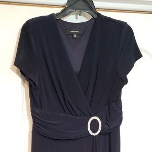 Navy blue cocktail dress